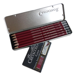 Cretacolor Cleos Fine Art Graphite Pencil Set (6 Pencils)