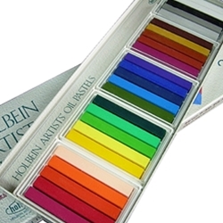 Holbein Oil Pastels 25 Color Assortment (Cardboard Box)