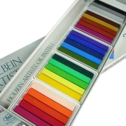 Vintage Grumbacher 24 Soft Pastel Set No.00/2 in Original Box -22 Colors  Present