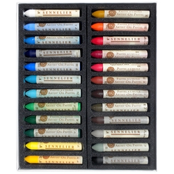 Sennelier Oil Pastels Set of 24 Assorted Colors