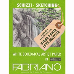Fabriano Eco White Sketching Pad