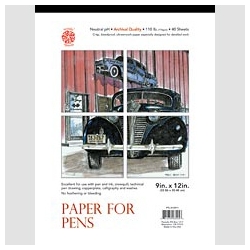 Pentalic Paper for Pens 110lb Acid Free Pad