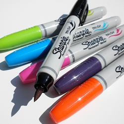 Sharpie Brush Tip Markers