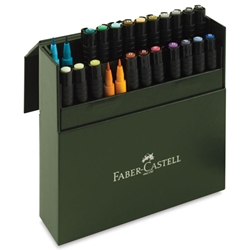 Hoorzitting hoe te gebruiken Achternaam Faber Castell Set of 24 Pitt Artists Brush Pens