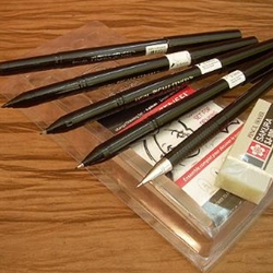 Sakura Pigma MANGA SET - 6 pens