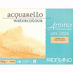 Fabriano Artistico Traditional White Watercolor Blocks