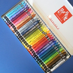 Caran D'Ache Prismalo Water Soluble Crayons 30 Metal Tin Set Watercolors 