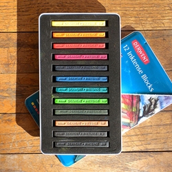 Derwent Inktense Block Set Of In A Tin