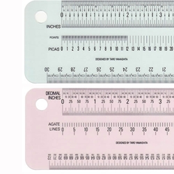 Schaedler Precision Rulers - 12 Inch A & B Set
