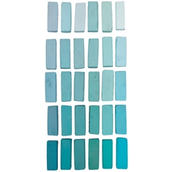 Terry Ludwig Pastels - Turquoise Set of 30