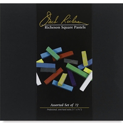 Jack Richeson Assorted Semi Hard Square Pastels Set of 72