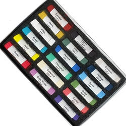 Great American Pastels - Assorted Color Set - 18 Handmade Soft Pastels