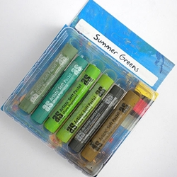 Art Spectrum Pastel Sets - Summer Greens Set of 6