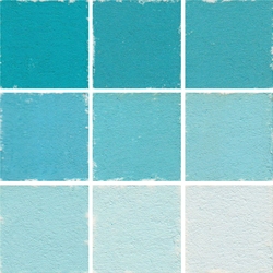 Roche Pastel Values Sets of 9 - Turquoise 5810 Series