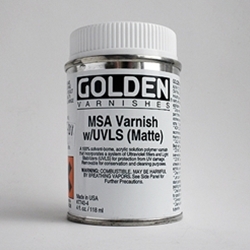Golden MSA Matte Varnish with UVLS