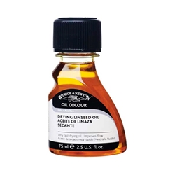 Winsor & Newton Drying Linseed Oil - 75ml Bottle