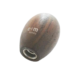 e+m Sharpener Think Big - Walnut