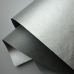 Metallic Mulberry Paper - Silver 25"x37" Sheet