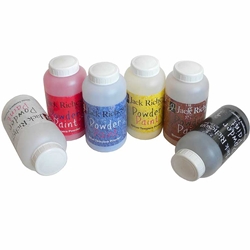 Jack Richeson Tempera Powder Paint - Set of 6 Primary Colors