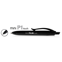 Milan P1 Mini Touch Ball Point Pen - Black