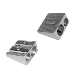 Milan Aluminium Double Hole Sharpeners