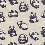 Panda Print Paper- Black and White on Natural 20x30" Sheet