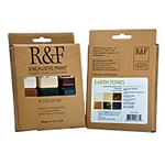 R&F Handmade Paints Encaustic Paint Cakes Sets