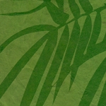 Bamboo Printed Lokta Paper- Green 20x30" Sheet
