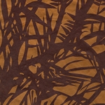 Bamboo Printed Lokta Paper- Nutmeg 20x30" Sheet