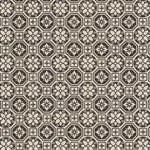 Nepalese Printed Paper- Moroccan Mini Tiles in Black on Natural 20x30" Sheet