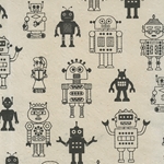 Nepalese Printed Paper- Robots! 20x30" Sheet