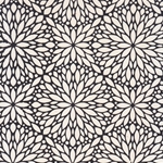 Chrysanthemum Grid Paper- Black on Natural Paper 20x30" Sheet