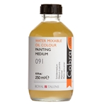 Royal Talens Cobra Quick Dry Medium reduces the drying time of Cobra water mixable paints. It also increases the flow and/or transparency and makes the paint fatter.