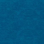 Tibetan Wave Paper- Bright Blue on Ocean Blue Paper 20x30" Sheet