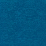 Tibetan Wave Paper- Bright Blue on Ocean Blue Paper 20x30" Sheet