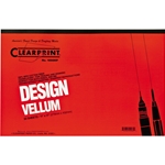 Clearprint Vellum 8-1/2 x 11 inch pad of 50 sheets