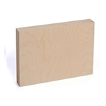 American Easel Natural Birch 7/8 Inch Cradle Panels