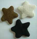 Felted Wool Stars by WooLaLa