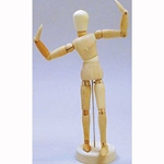 Art Alternatives 12 inch Wooden Male Manikin