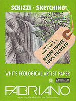 Fabriano Eco White Sketching Pad