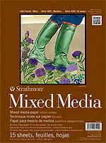 Strathmore Mixed Media Pad - 140 lb Paper