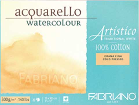 Fabriano Artistico Traditional White Watercolor Blocks