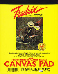 Fredrix Canvas Pad