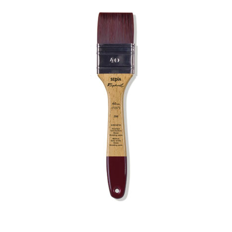 Raphael Sepia Flat Brush