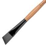 Princeton Catalyst Polytip Long Handle Bristle Brushes - Angle Bright
