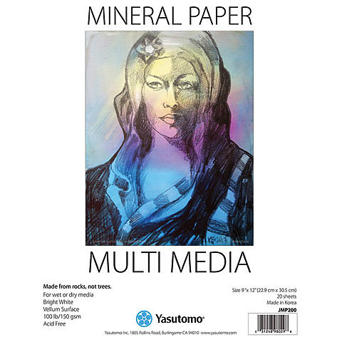 Yasutomo Mineral Paper Multi-Media Pads
