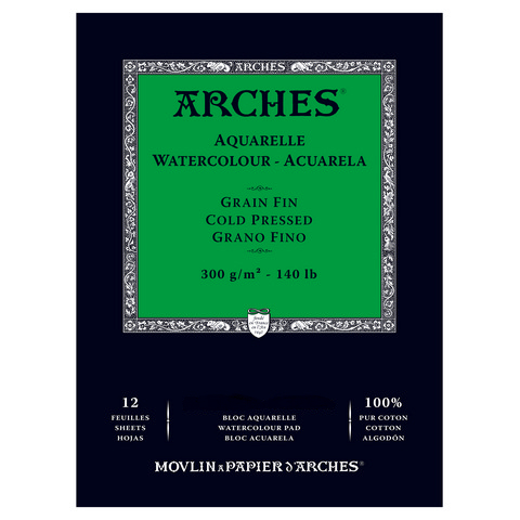 Arches 140lb Watercolor Pads - Cold Pressed