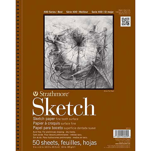 Strathmore Sketch Paper Pads  400 Series