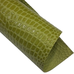 Crocodile Embossed Paper- Olive 22x30" Sheet