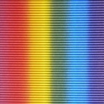 Corrugated E-Flute Paper- Rainbow